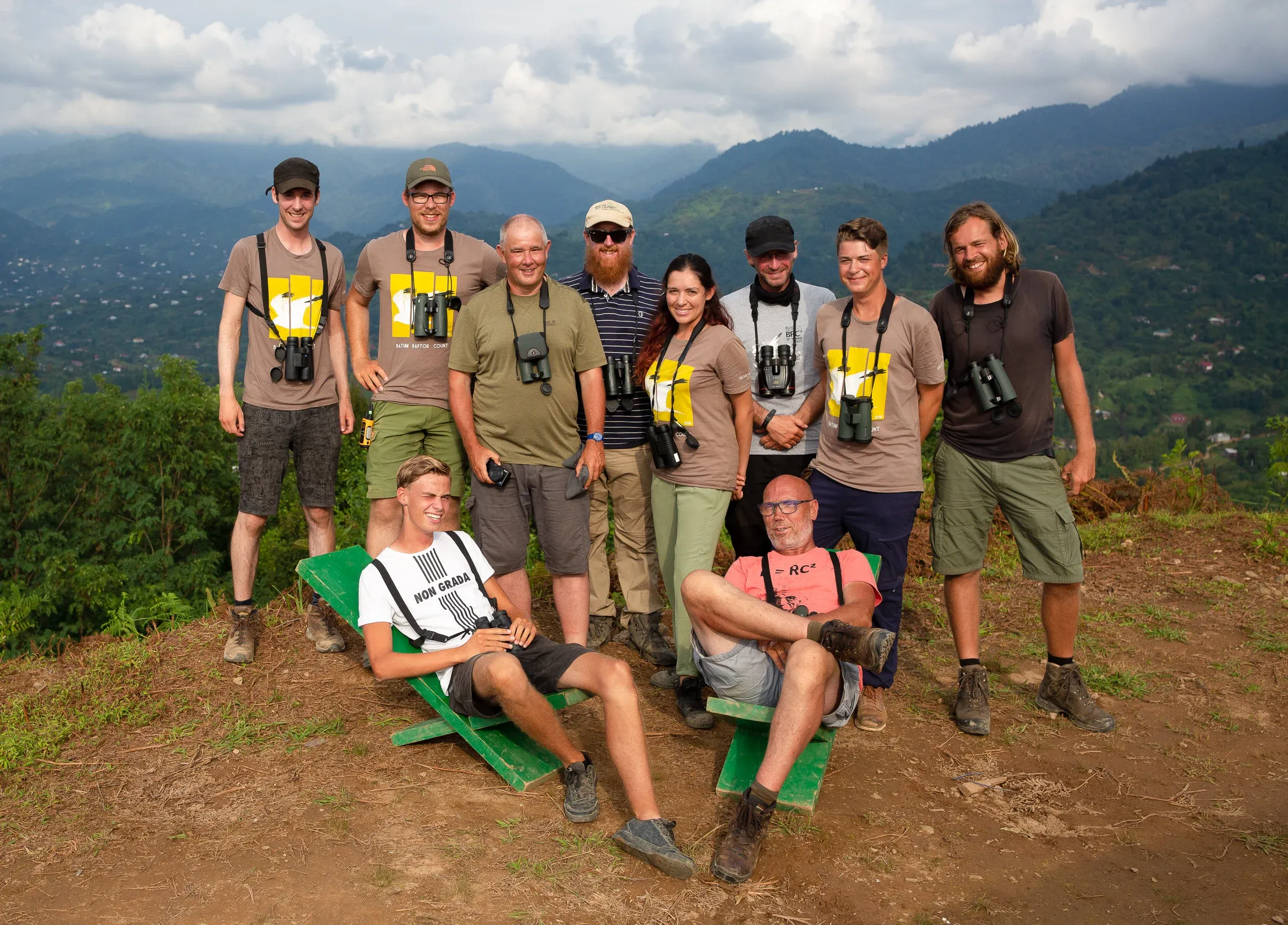 September 2nd. Obligatory Station 1 Team photo.