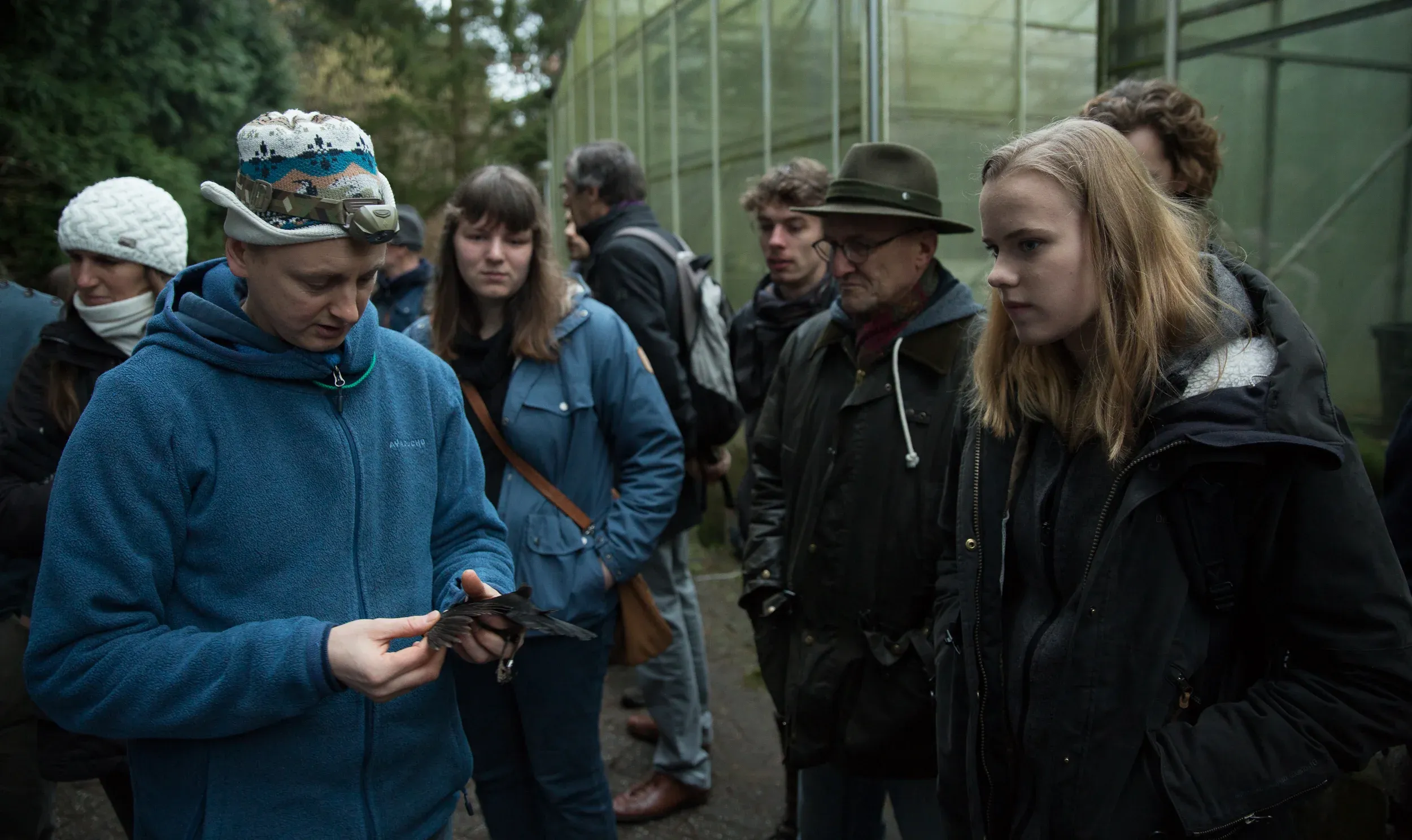 It was quite chilly that morning…